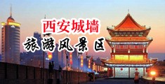 操我逼视频中国陕西-西安城墙旅游风景区